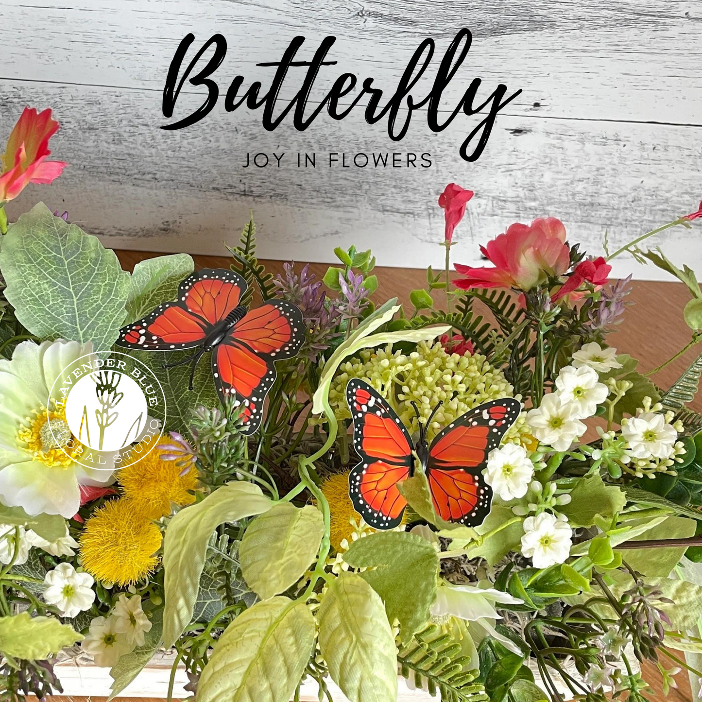 Butterfly Wreath for Home