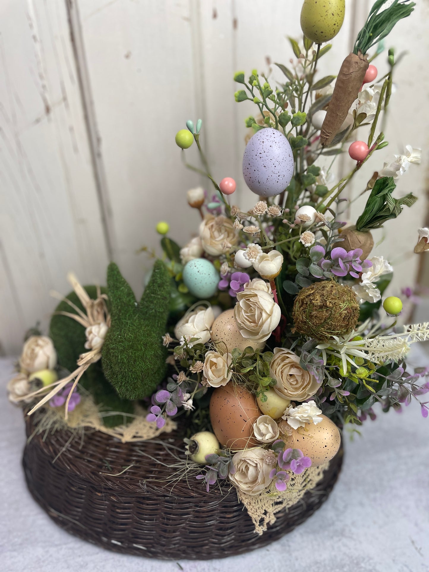 Easter Centerpiece with bunny