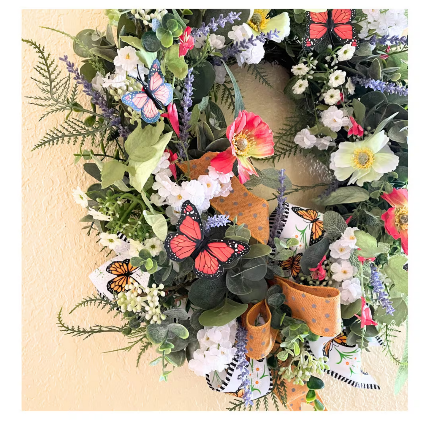 Butterfly Wreath for Home