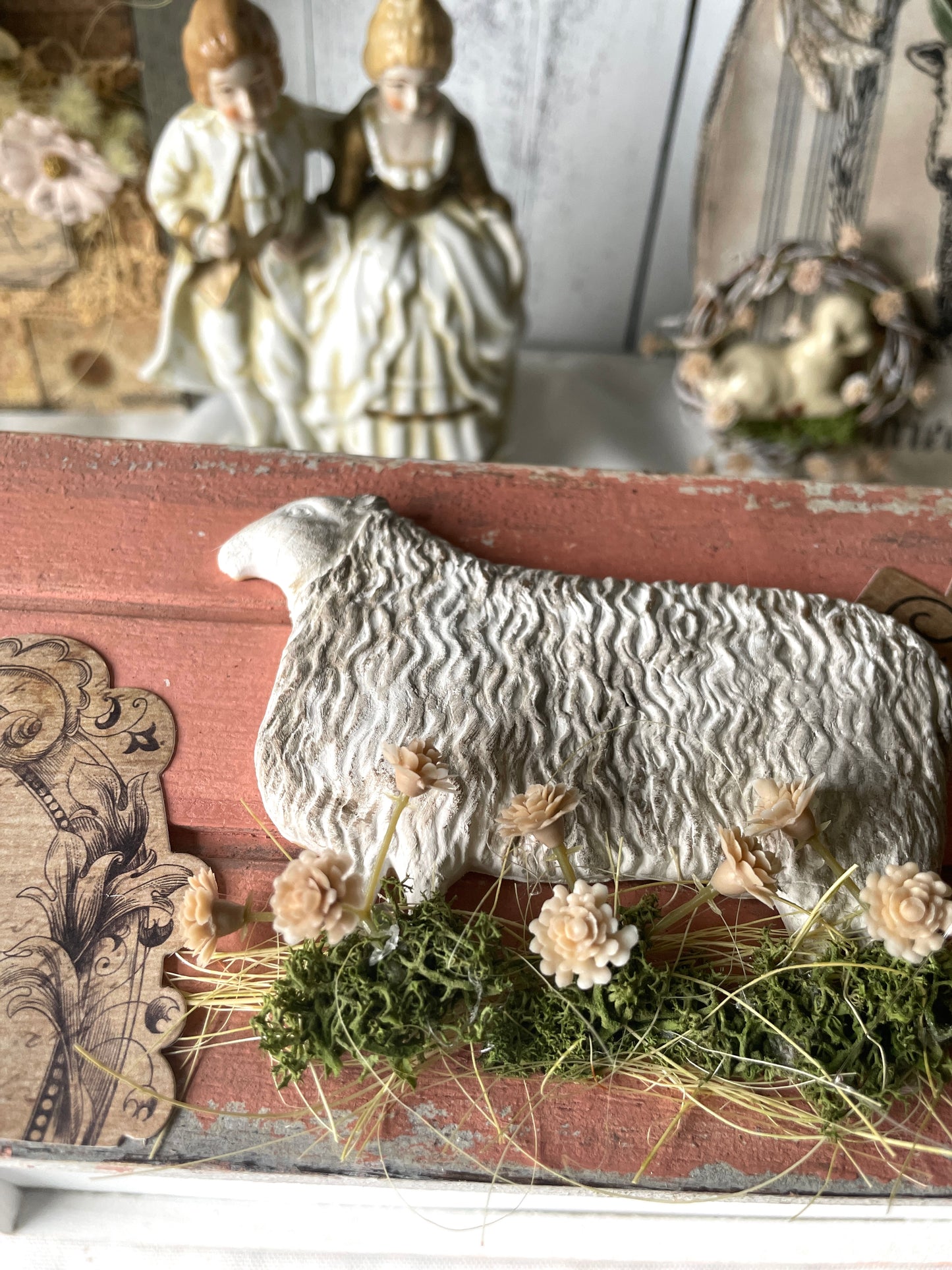French Country room decor box