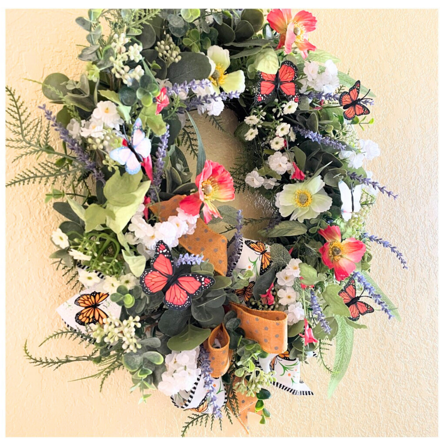 Butterfly Wreath for Home