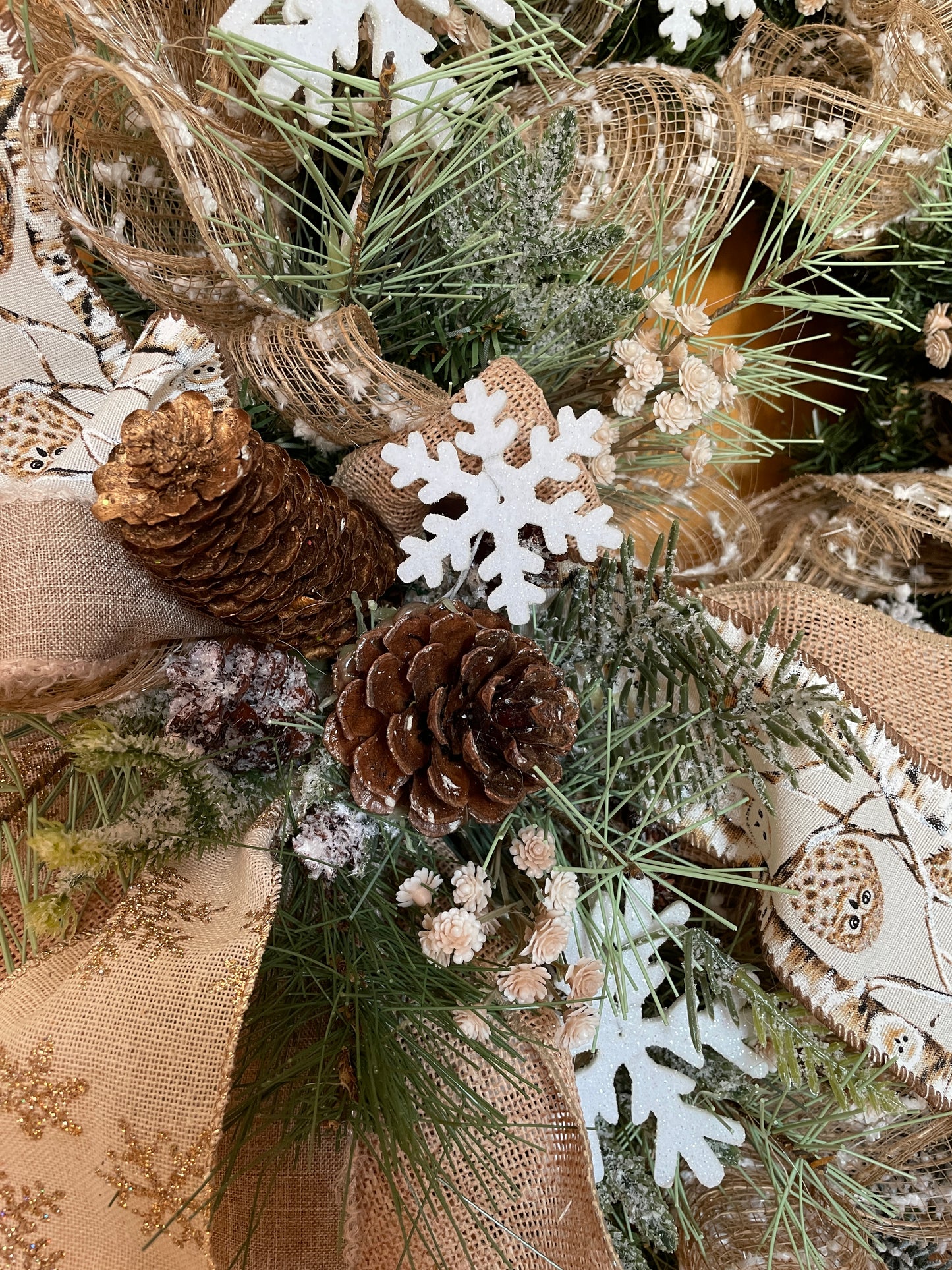 Mittens Winter Rustic Wreath