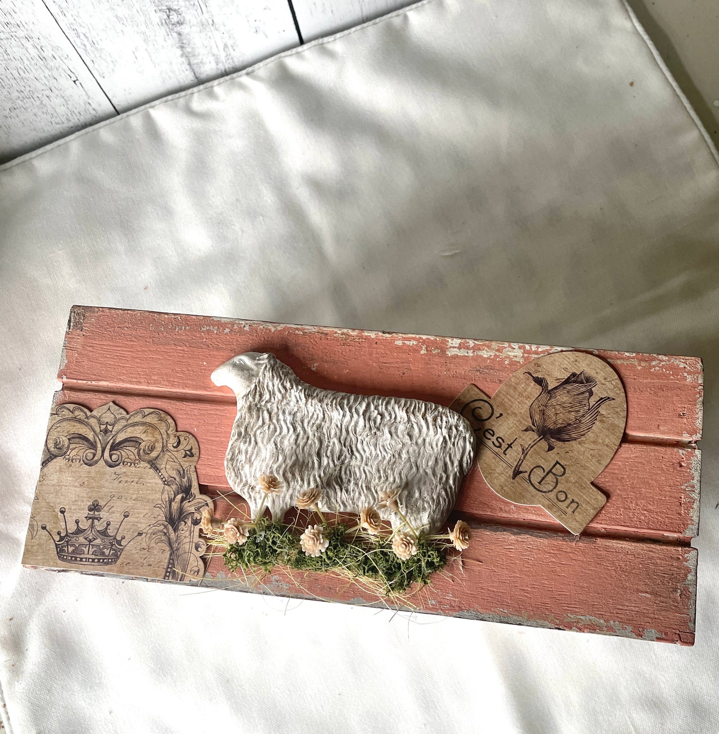 French Country room decor box