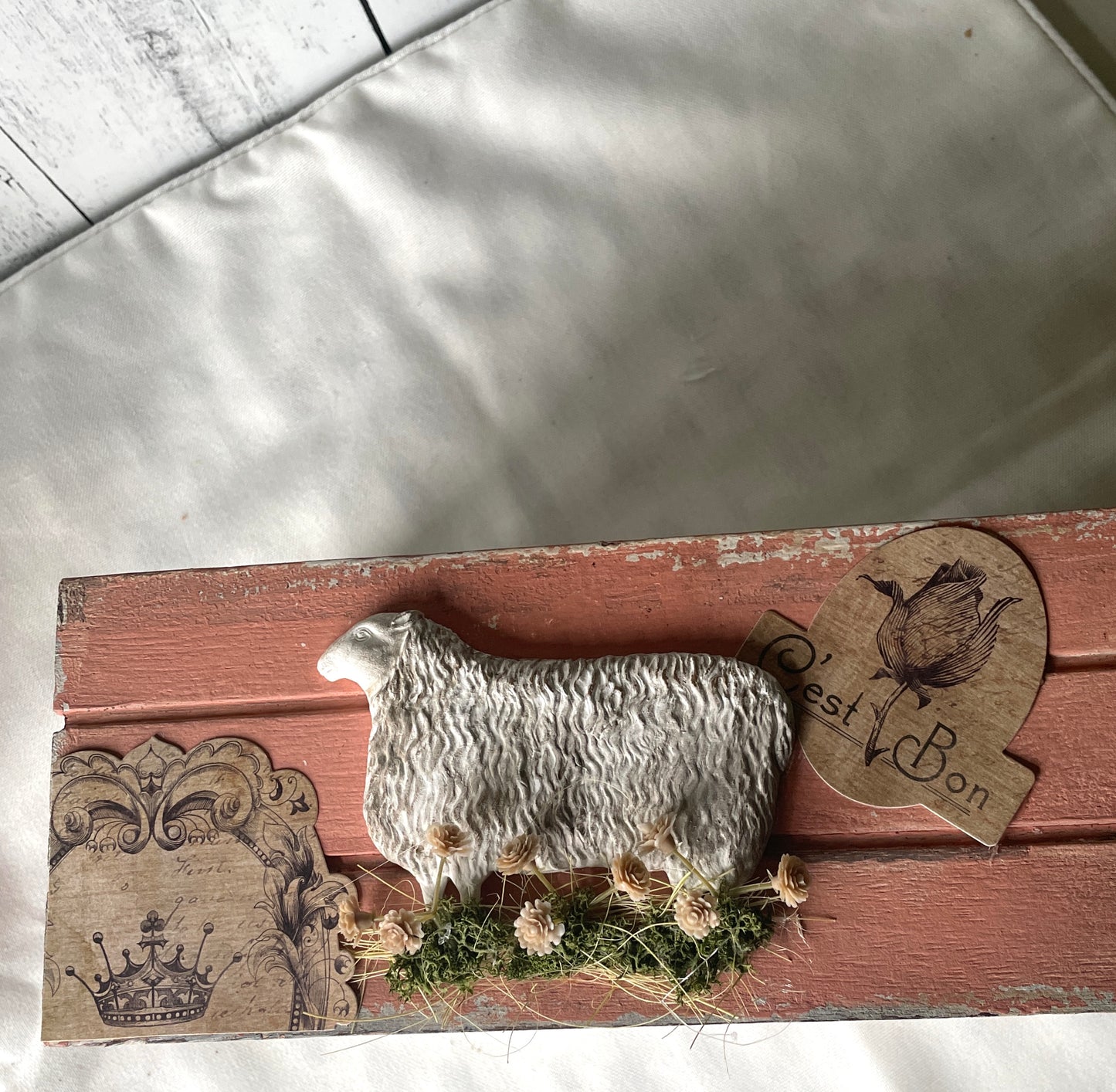 French Country room decor box