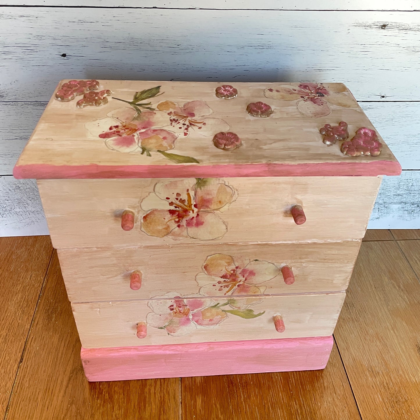 Vintage Upcycled Jewelry box
