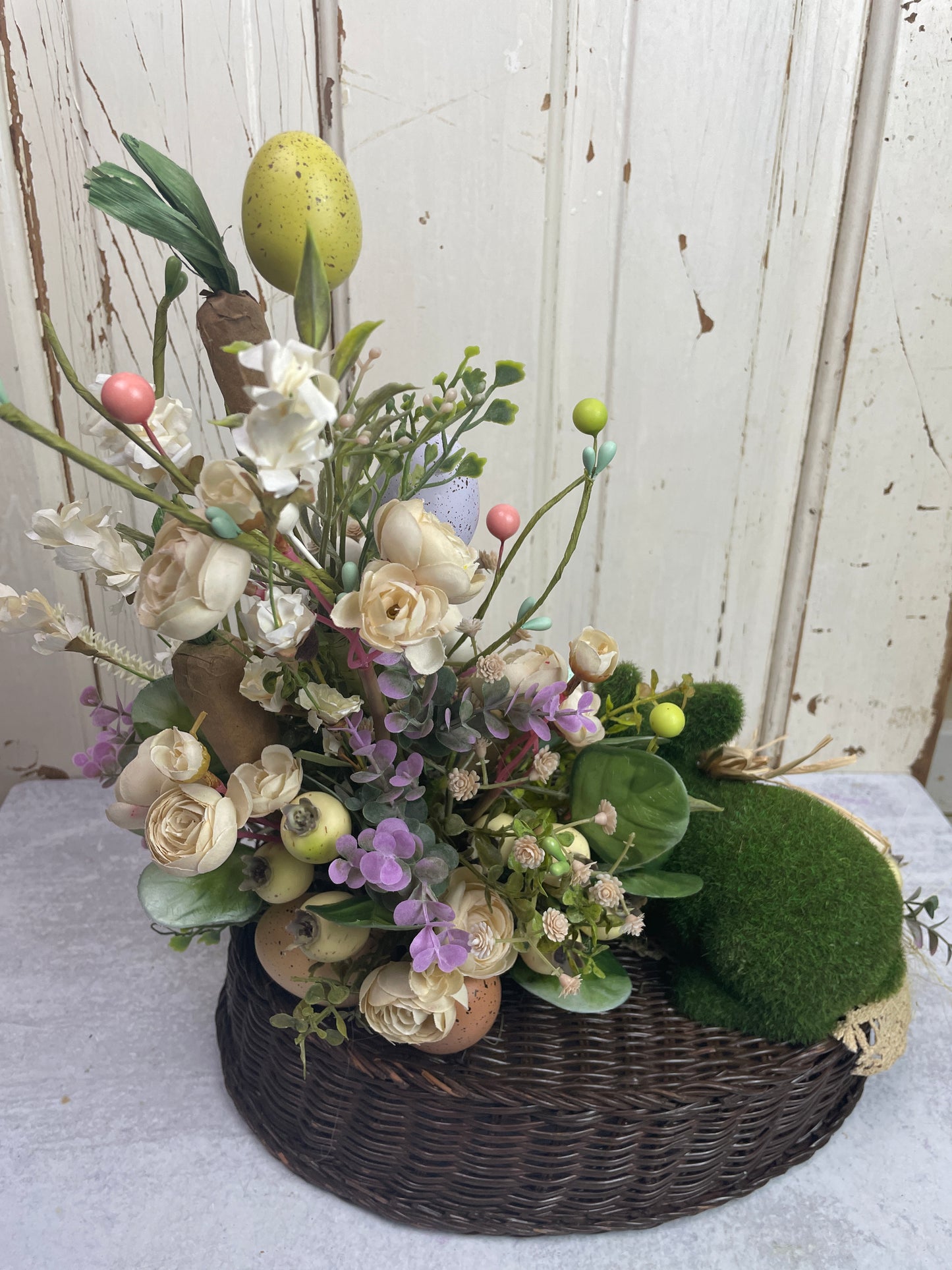 Easter Centerpiece with bunny