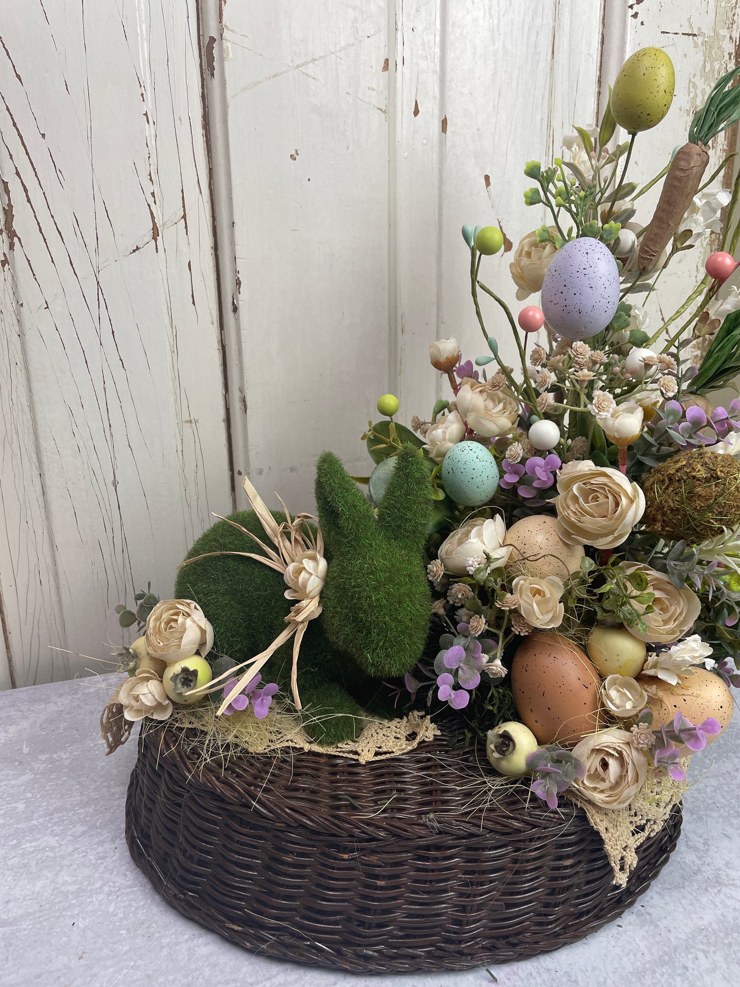 Easter Centerpiece with bunny