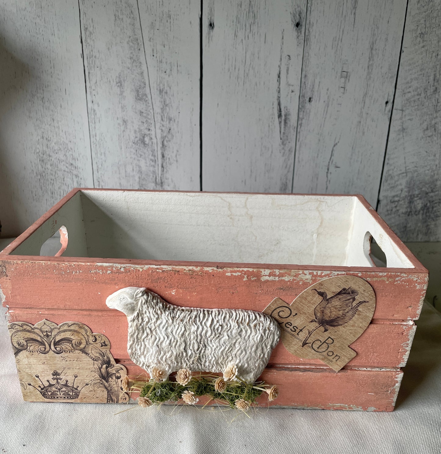 French Country room decor box