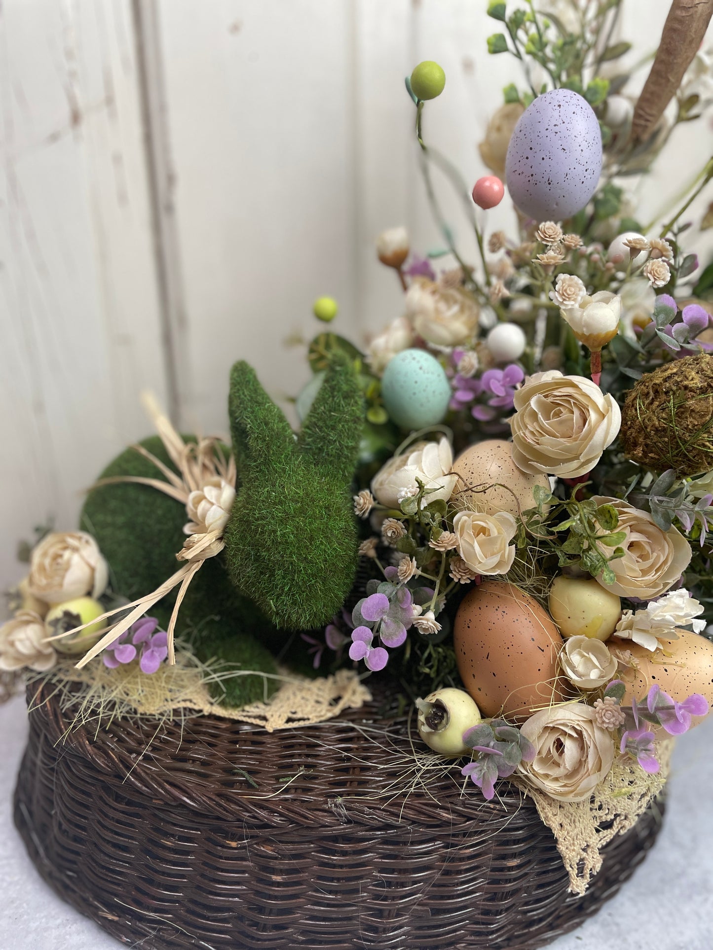 Easter Centerpiece with bunny