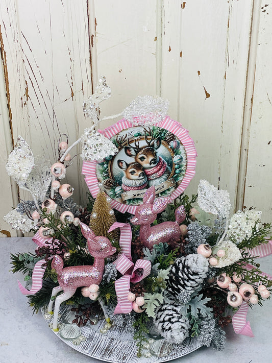 Magical woodland Deer for  Winter