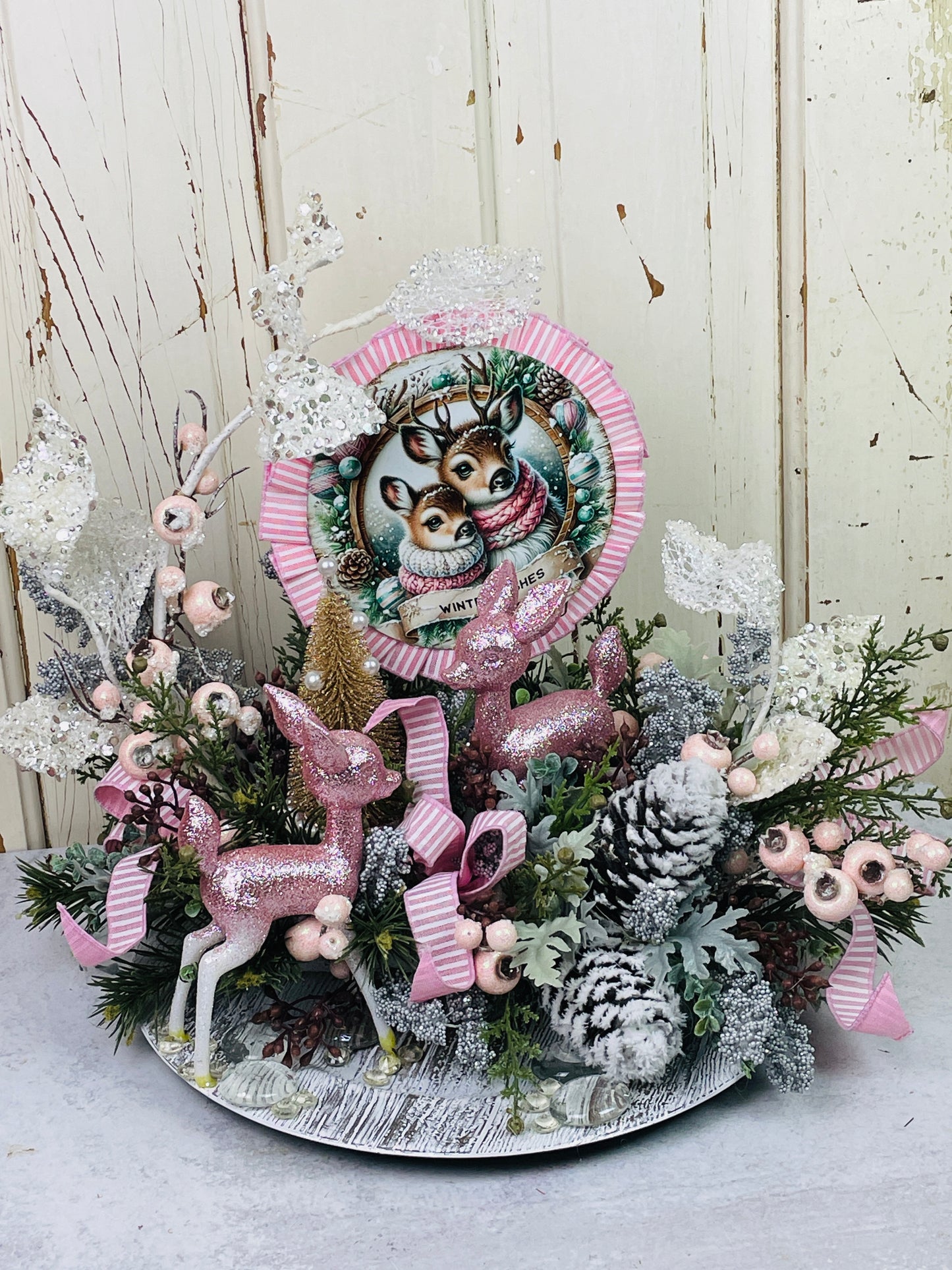 Magical woodland Deer for Winter