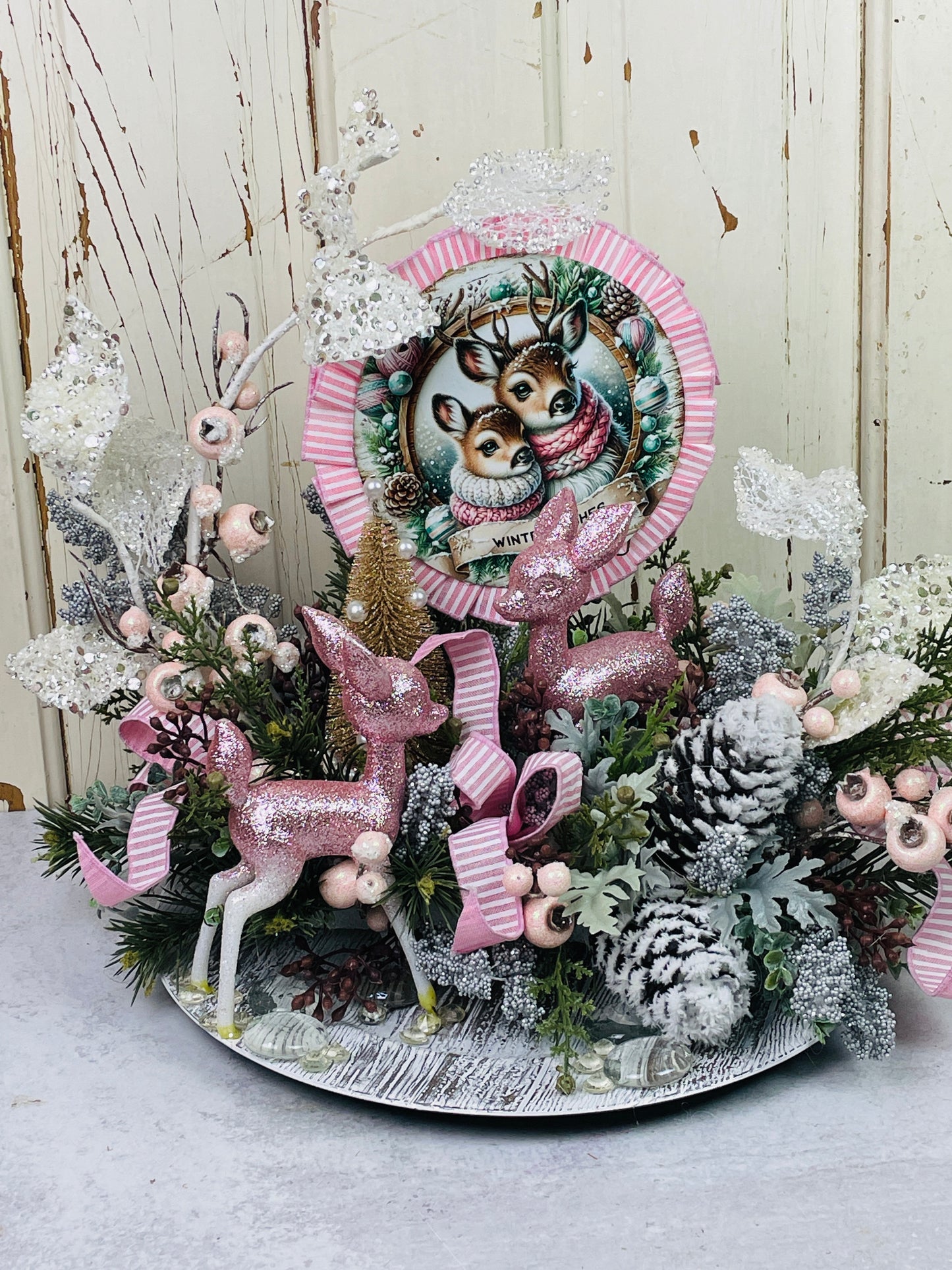 Magical woodland Deer for Winter