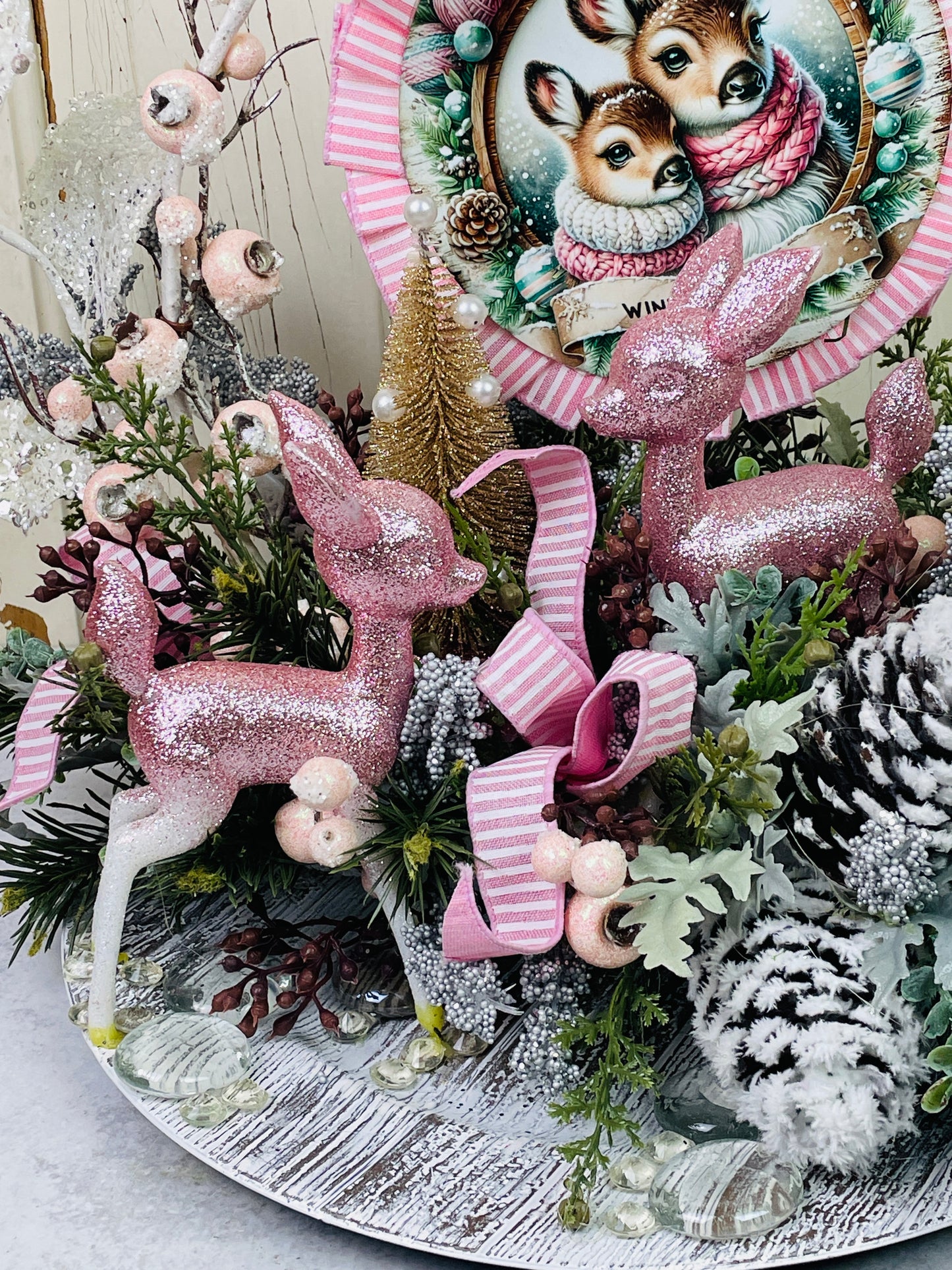 Magical woodland Deer for Winter