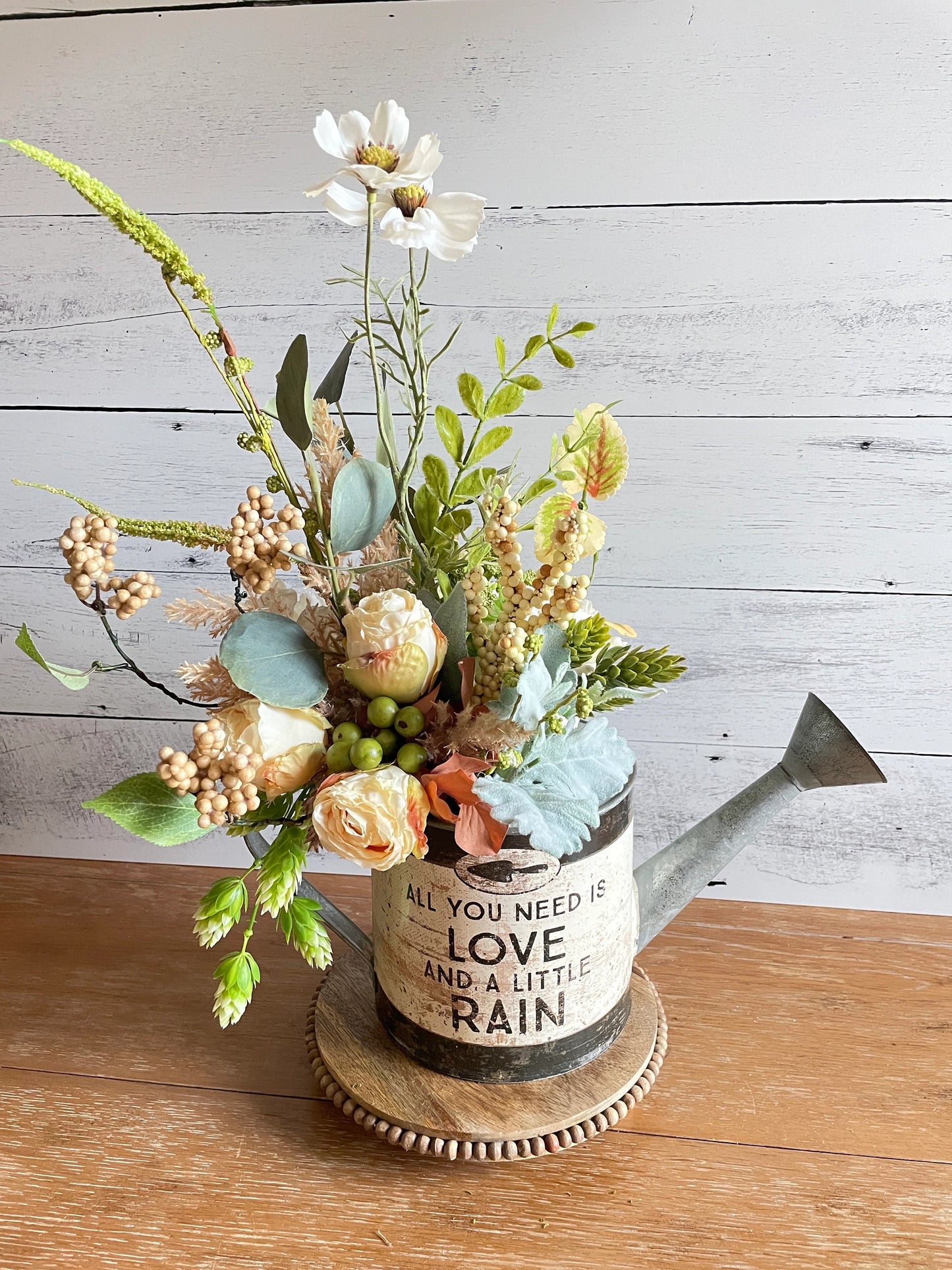 Watering Can Floral Arrangement