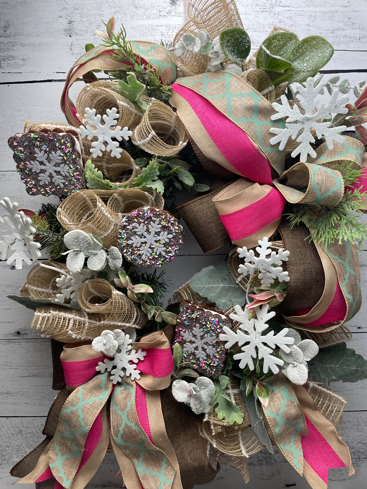 Christmas Cookie Wreath