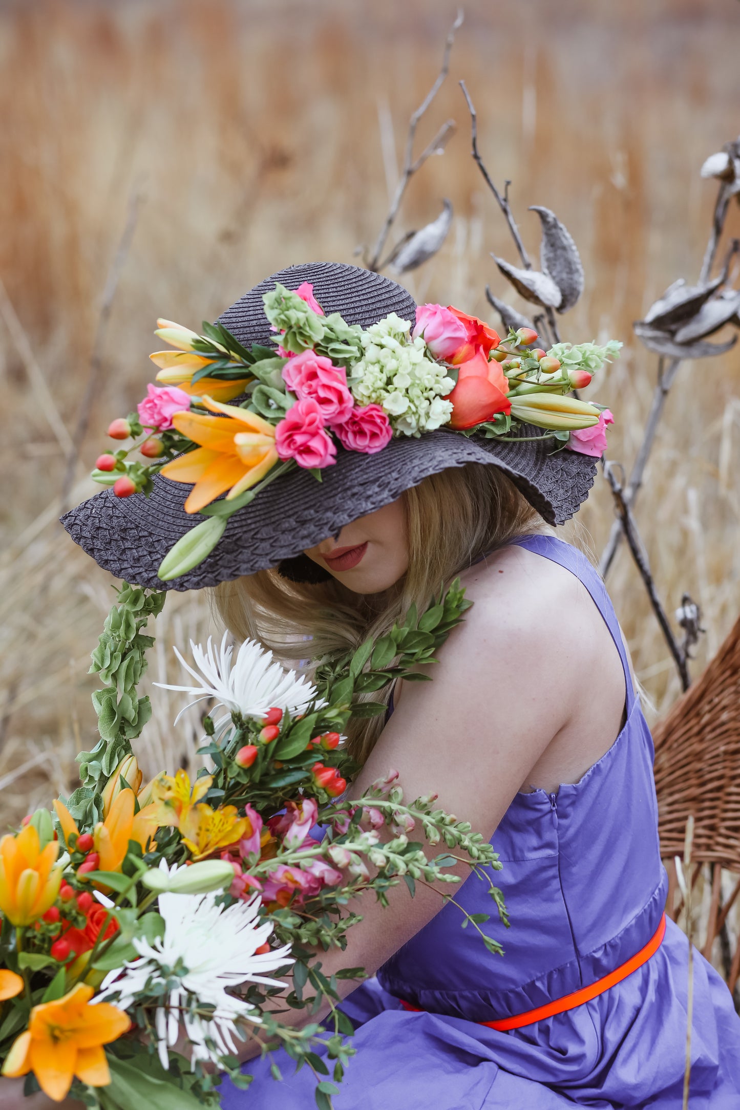 Floral Hat