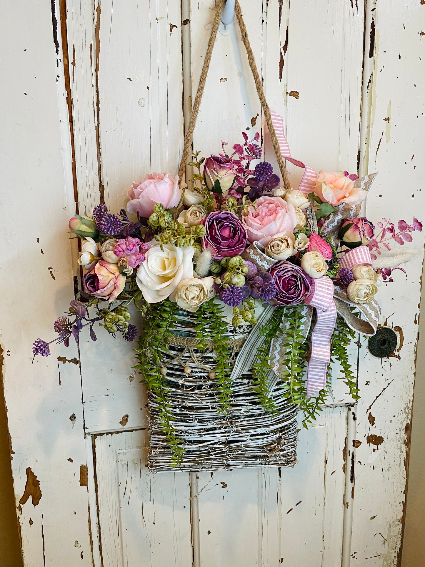 Roses Hanging Basket