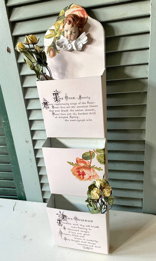 Vintage Letter Holder wall decor