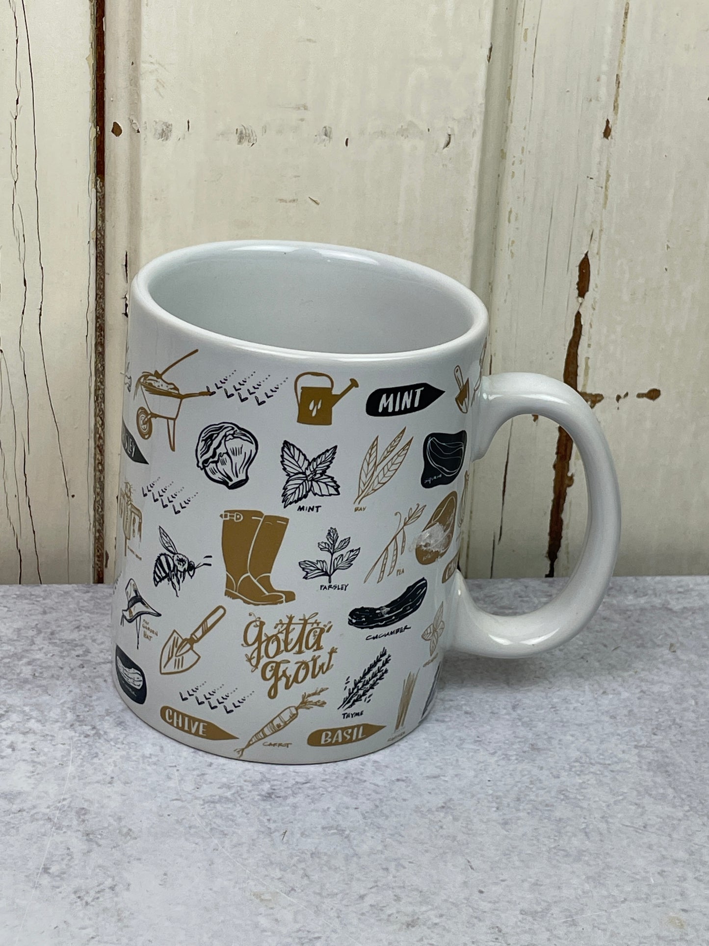 Coffee Cup for Garden Lovers/Oversized