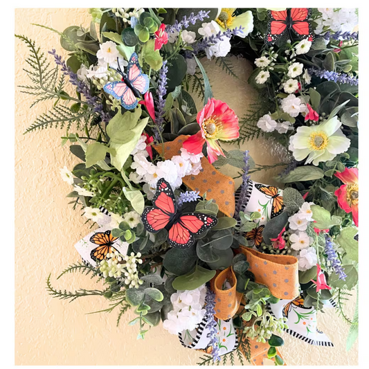 Butterfly Wreath for Home