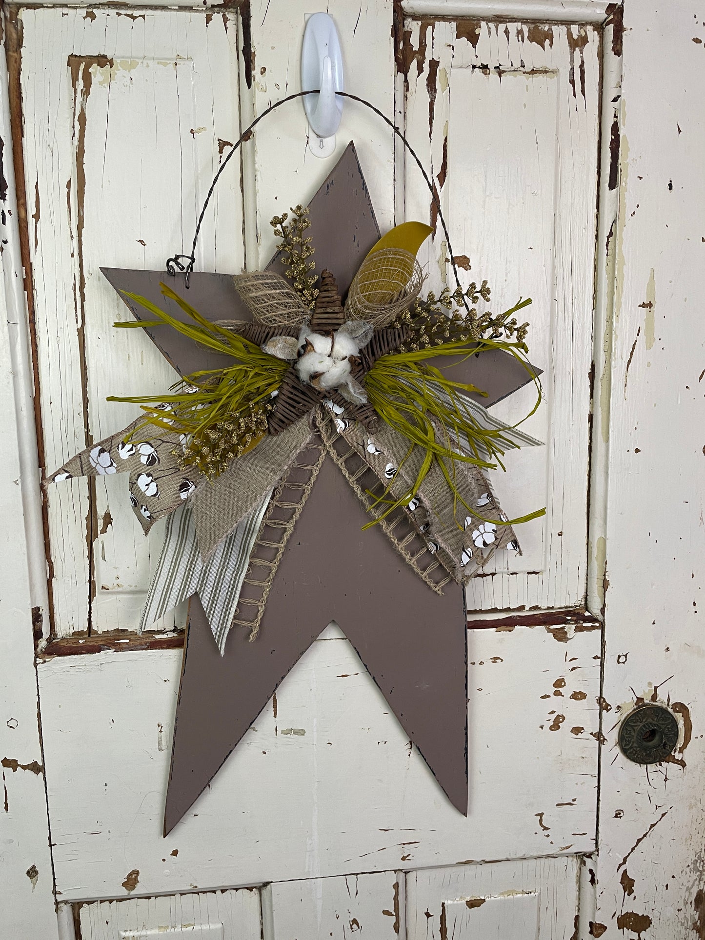 Primitive Star wall hanging