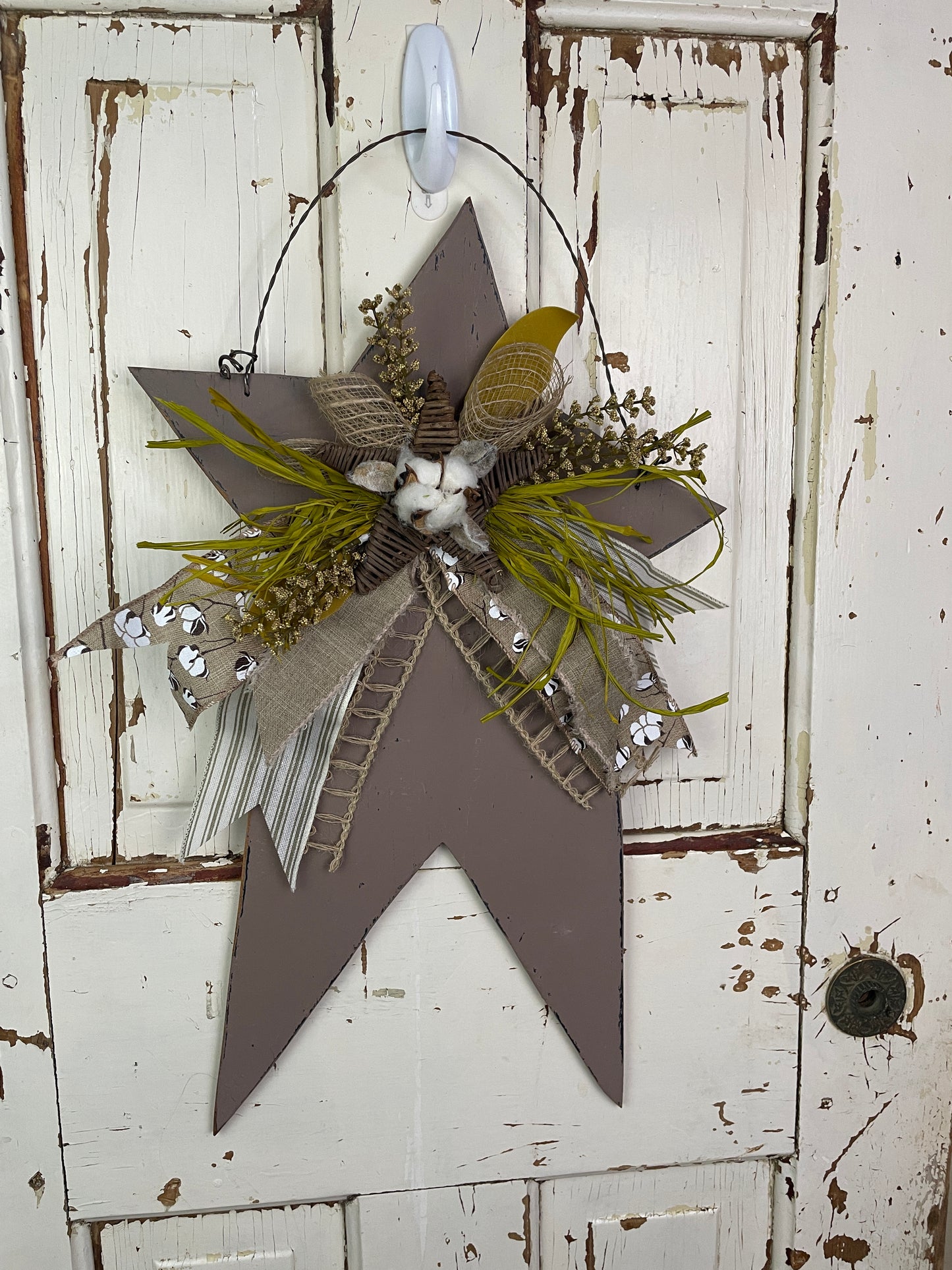 Primitive Star wall hanging