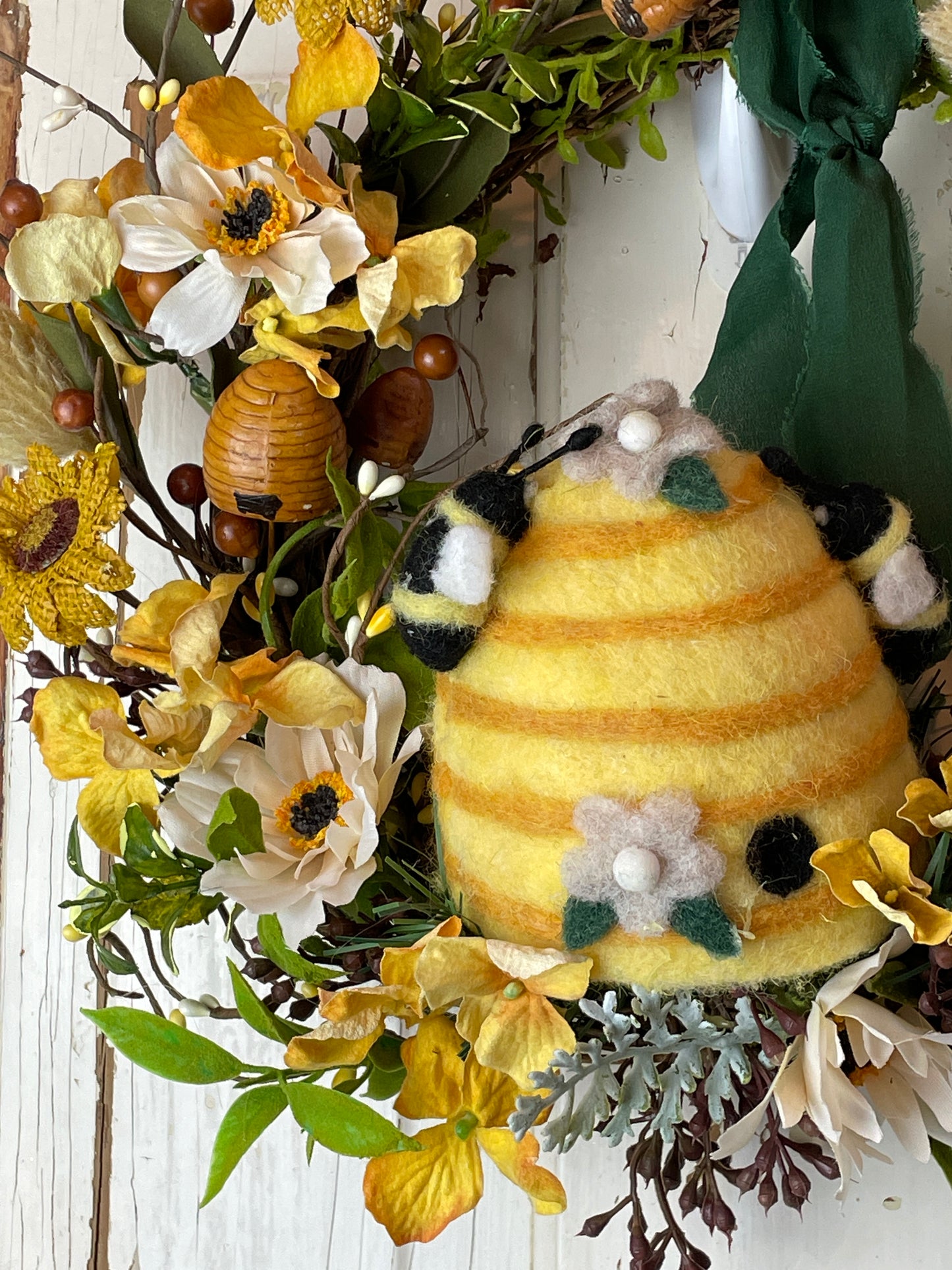 Beehive Cottage Wreath