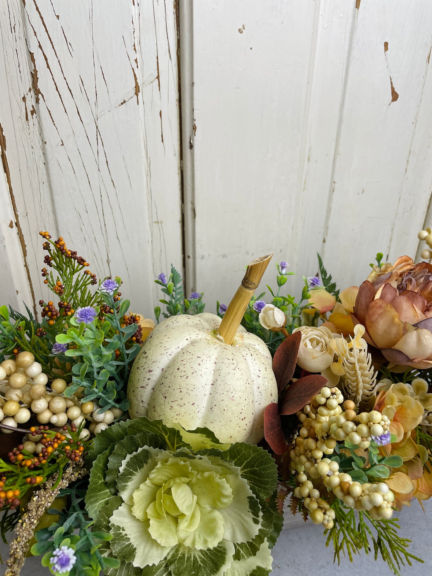 Fall Farmhouse Centerpiece