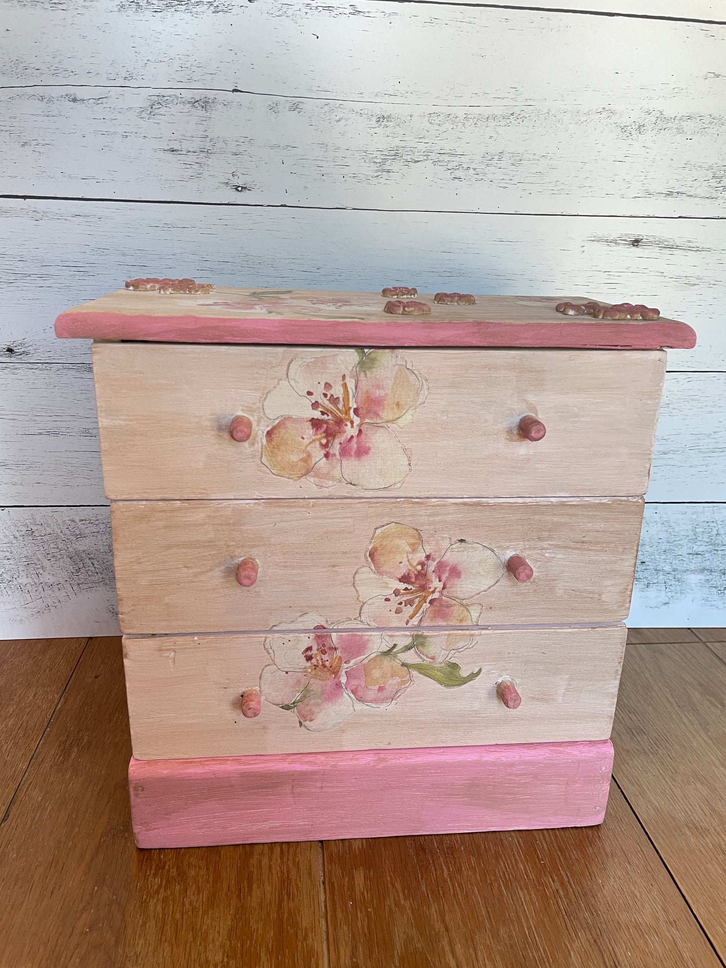 Vintage Upcycled Jewelry box