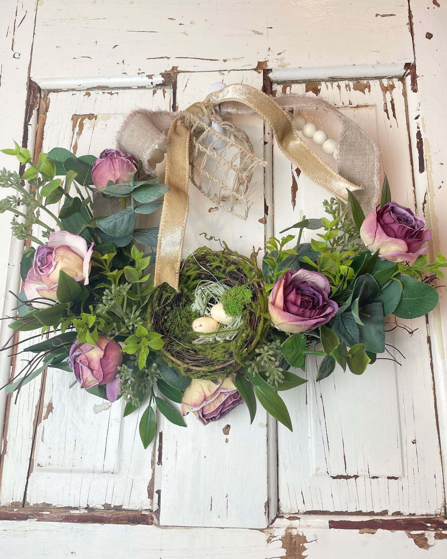 Romantic Roses Wreath