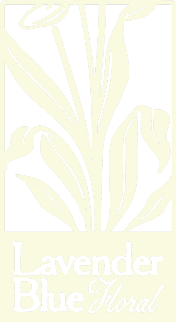Lavender Blue Floral