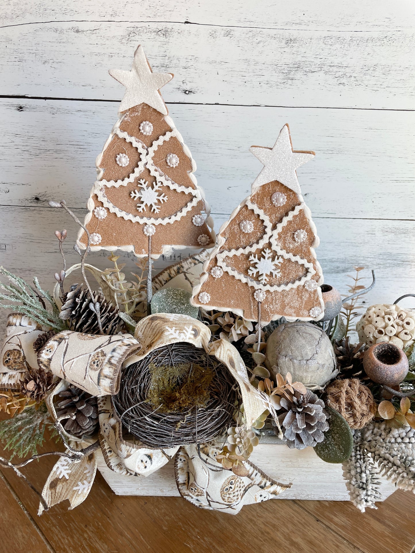 Rustic Woodland with Winter Trees