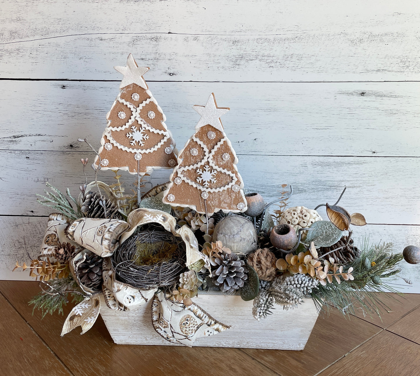 Rustic Woodland with Winter Trees